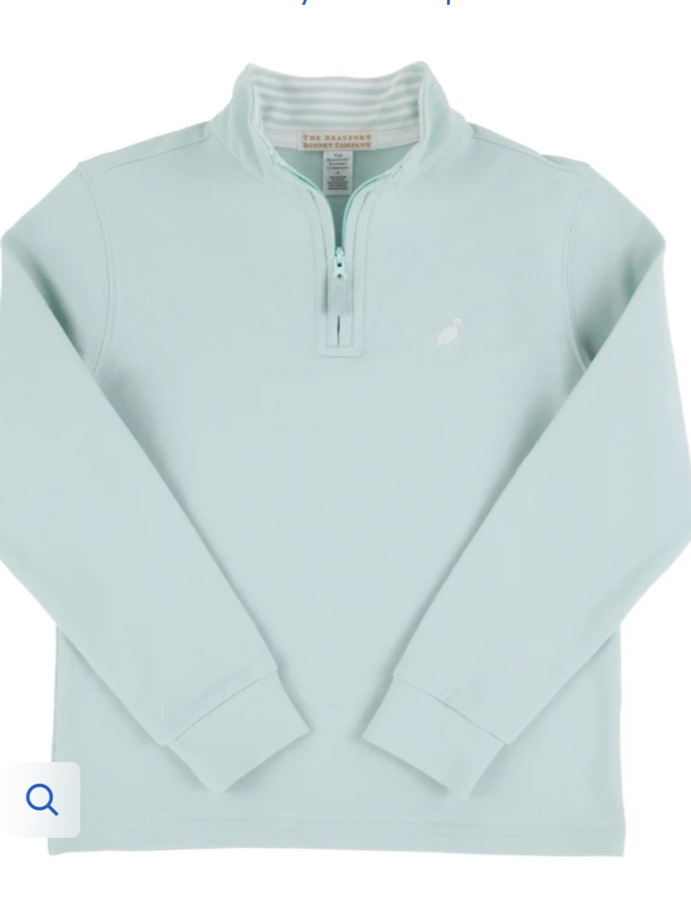 NWT The Beaufort Bonnet Company Haywood Half Zip Pullover 4T